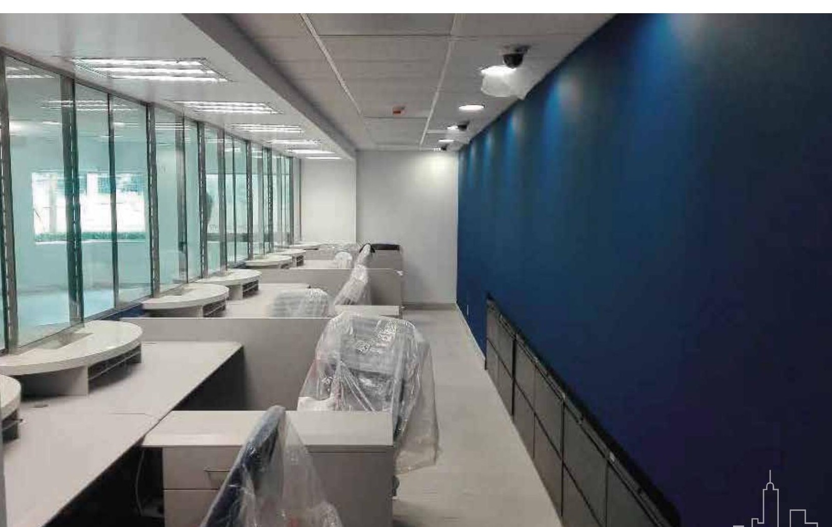 Espacio corporativo BBVA Bancomer con supervisión de obra de Grupo Trazo Urbano